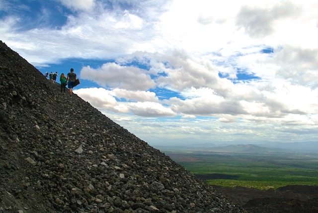 vulcão Cerro Negro Nicaragua