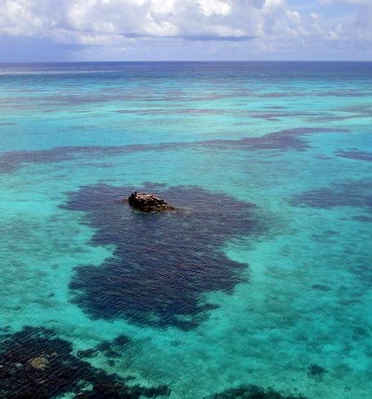 Crab Cay na Ilha de Providencia. Foto de Marcelo Medeiros via Flickr