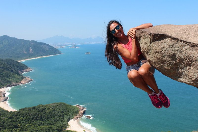 Pedra do Telégrafo no Rio de Janeiro (Foto: Dayana Souza)