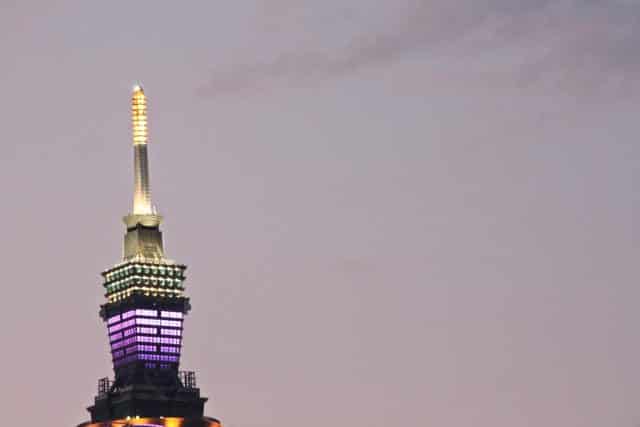 Taipei 101 em Taiwan (foto: Joanna Romano)