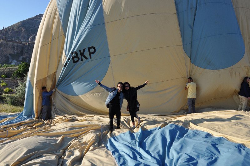voo de balão na capadócia