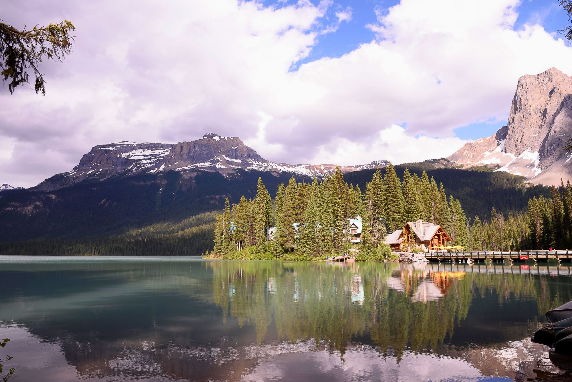 Emerald Lake na Columbia Britânica - Virginia Falanghe