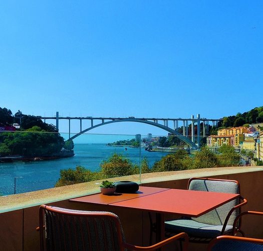 Vista do Douro Sky Lounge em Porto, Portugal