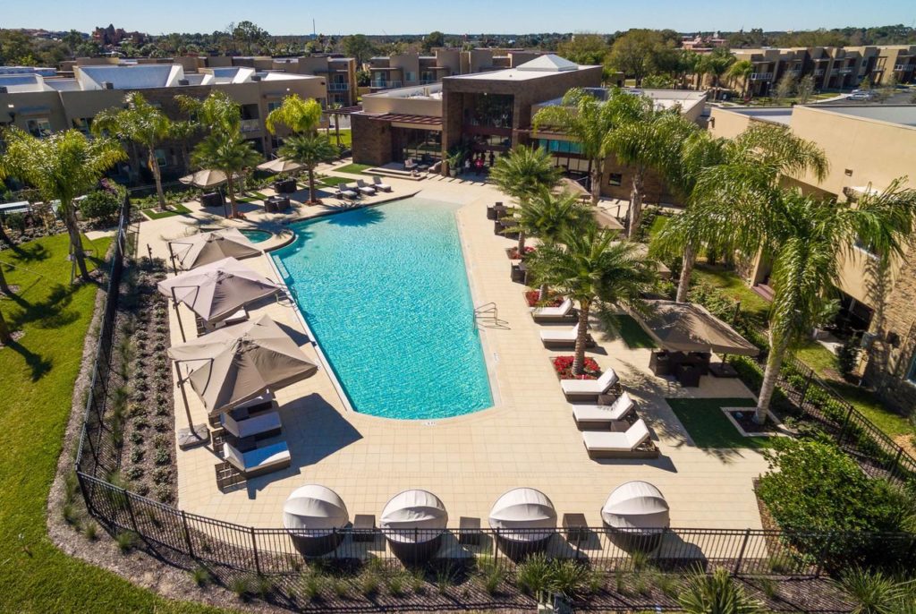 Vista da piscina do Magic Village Orlando