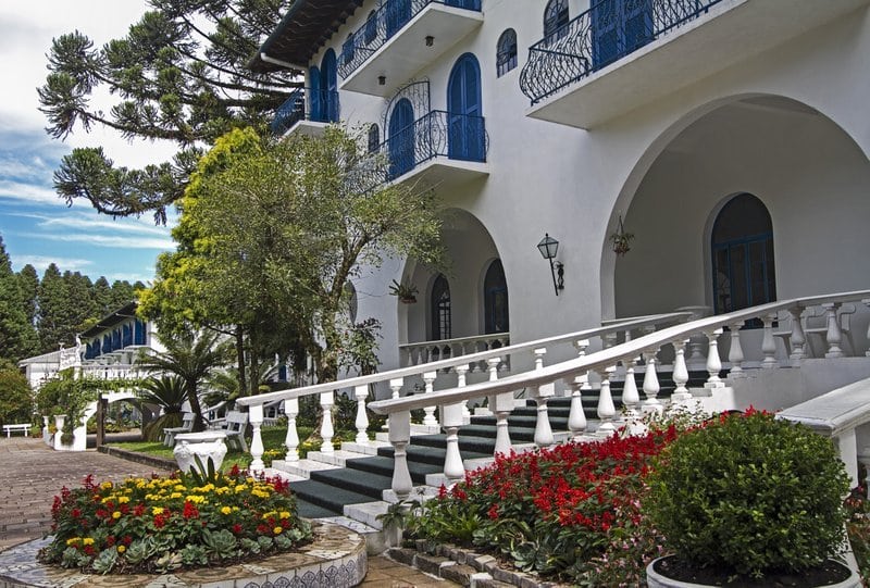 Onde ficar em Gramado - Escadaria no Hotel Gramado Palace