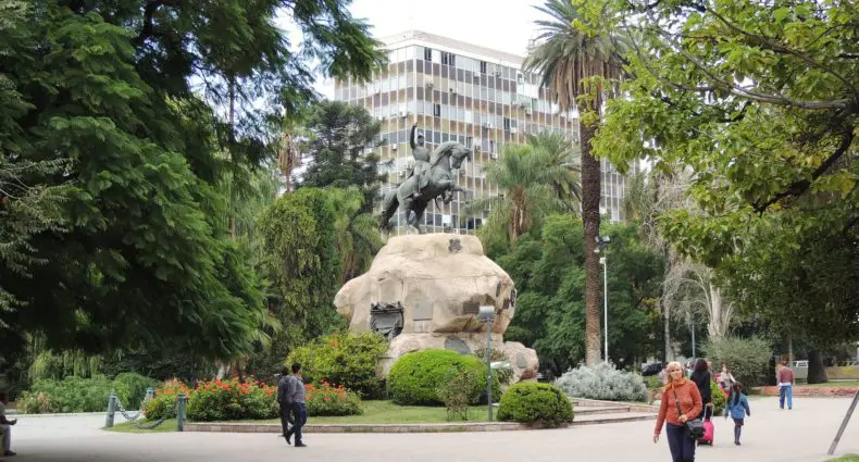 centro da cidade de mendoza