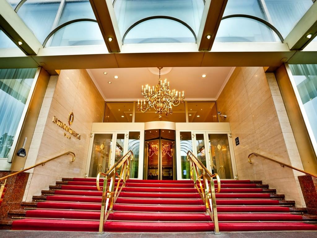 Escadaria do Intercontinental Wien
