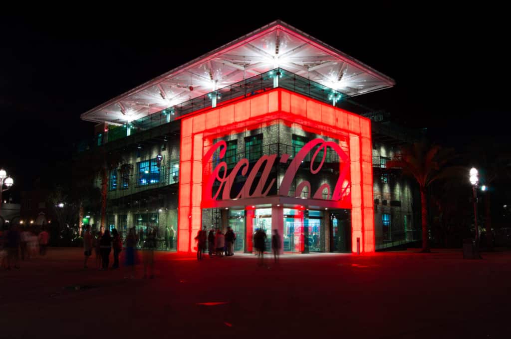 Loja da Coca-Cola no Disney Springs