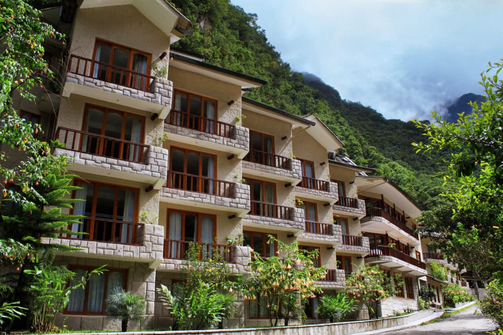 Fachada do Sumaq Machu Picchu Hotel.