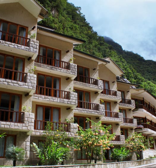 Fachada do Sumaq Machu Picchu Hotel.