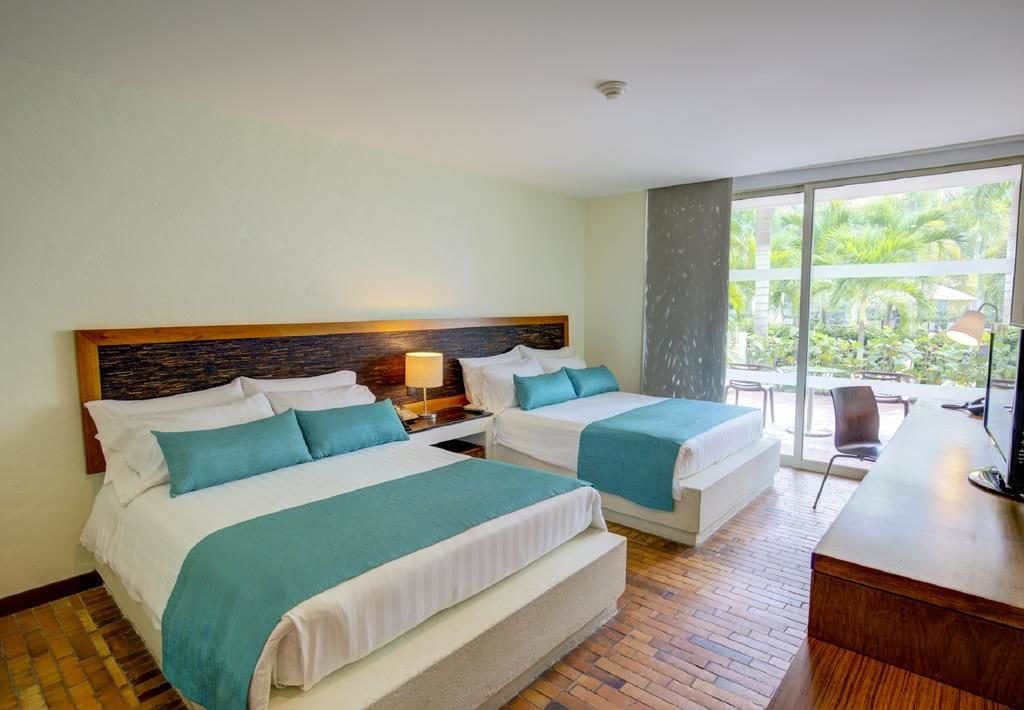 quarto no Estelar Playa Manzanillo, um dos hotéis em Cartagena