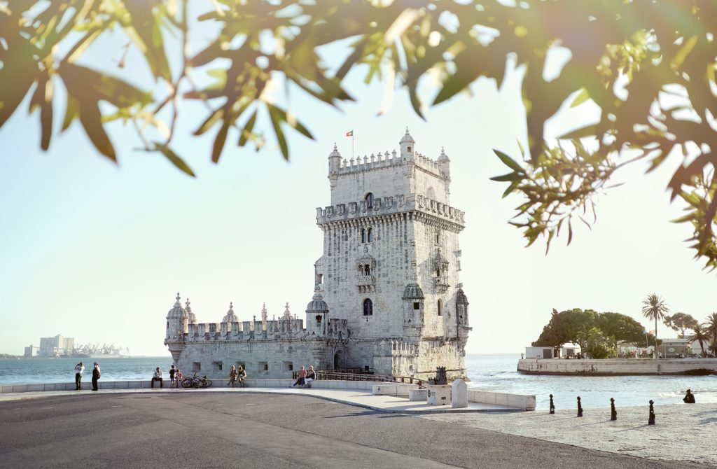 Torre de Belém em Portugal