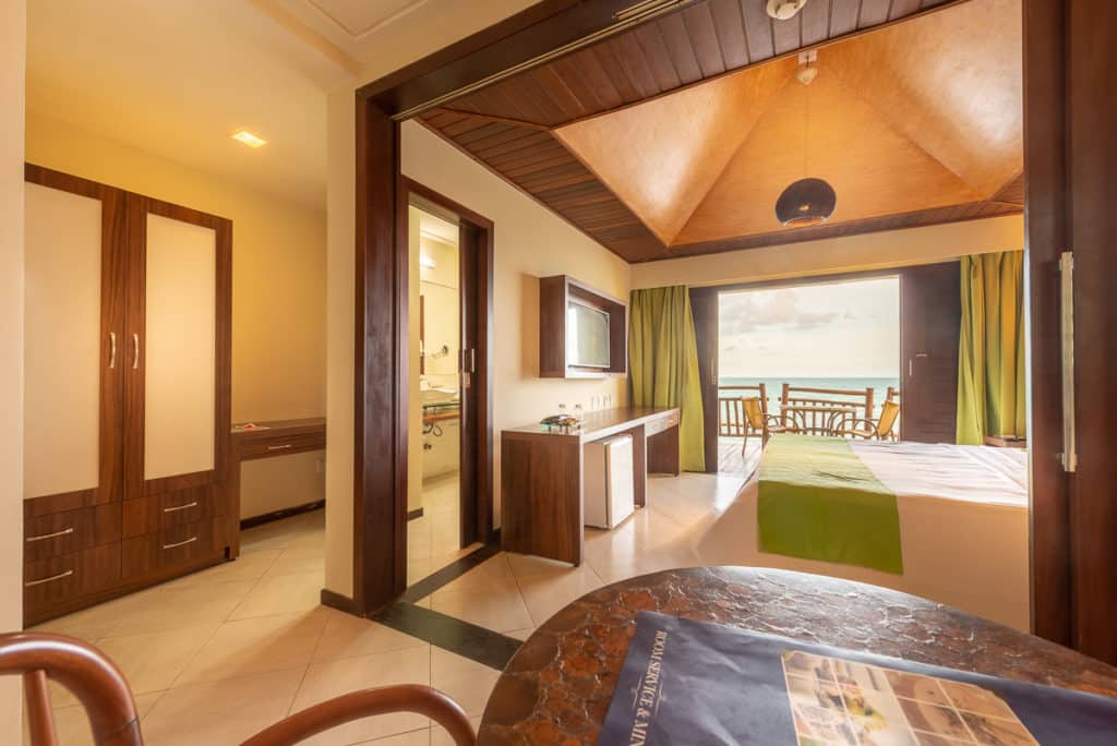 Quarto do Ocean Palace Beach Resort & Bungalows em Natal para a sua lua de mel