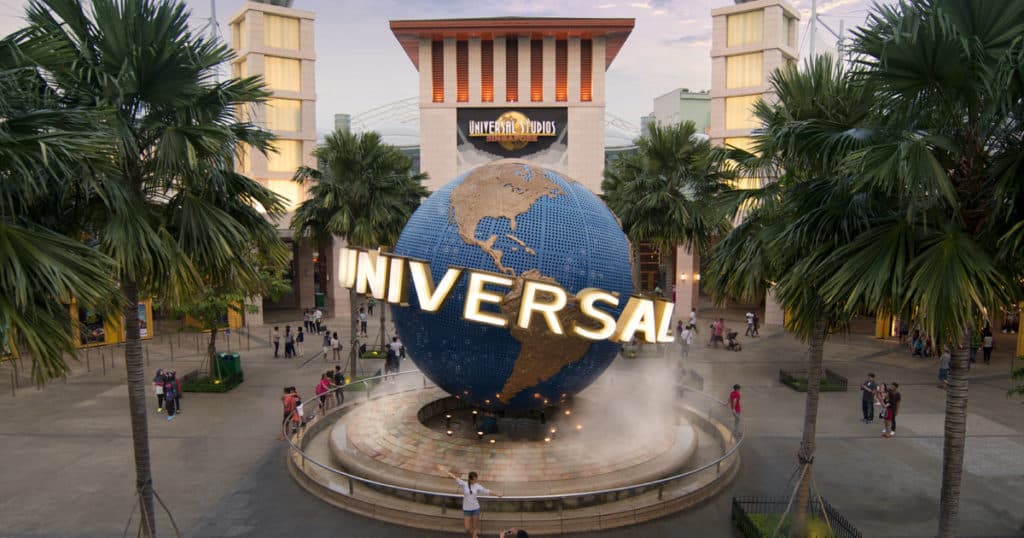 A Universal Studios em Singapura