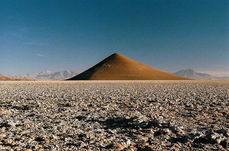 Cone de Arita, Salta - Um dos pontos turísticos da Argentina - Foto: wikipédia