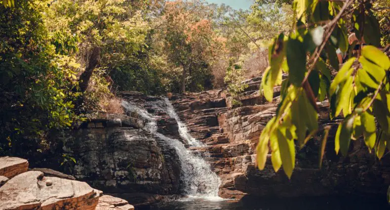 cachoeira do paraíso em pirenópolis, goiás