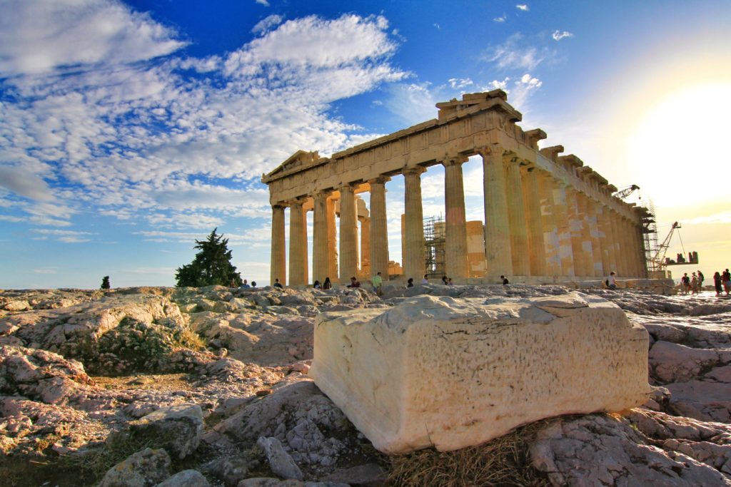 A Acrópole de Atenas