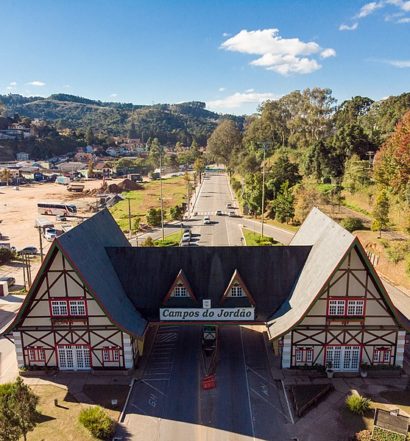Entrada da cidade de Campos do Jordão