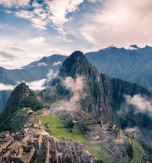 Machu Picchu vista panorâmica