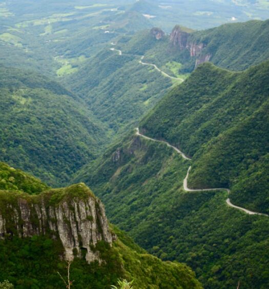 Bom Jardim na Serra Catarinense, um local repleto de montanhas