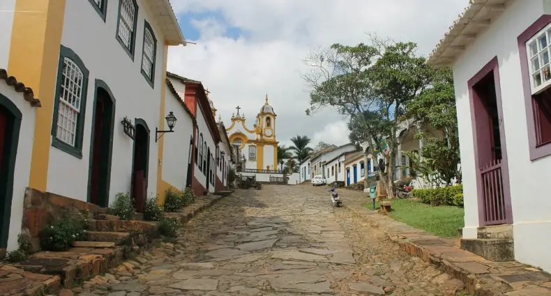 Ladeira em Tiradentes