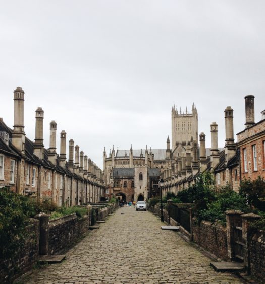 Vicar's Close at Wells in Somerset