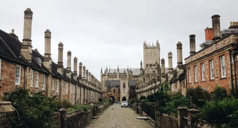 Vicar's Close at Wells in Somerset