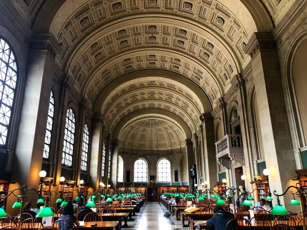 biblioteca pública de boston