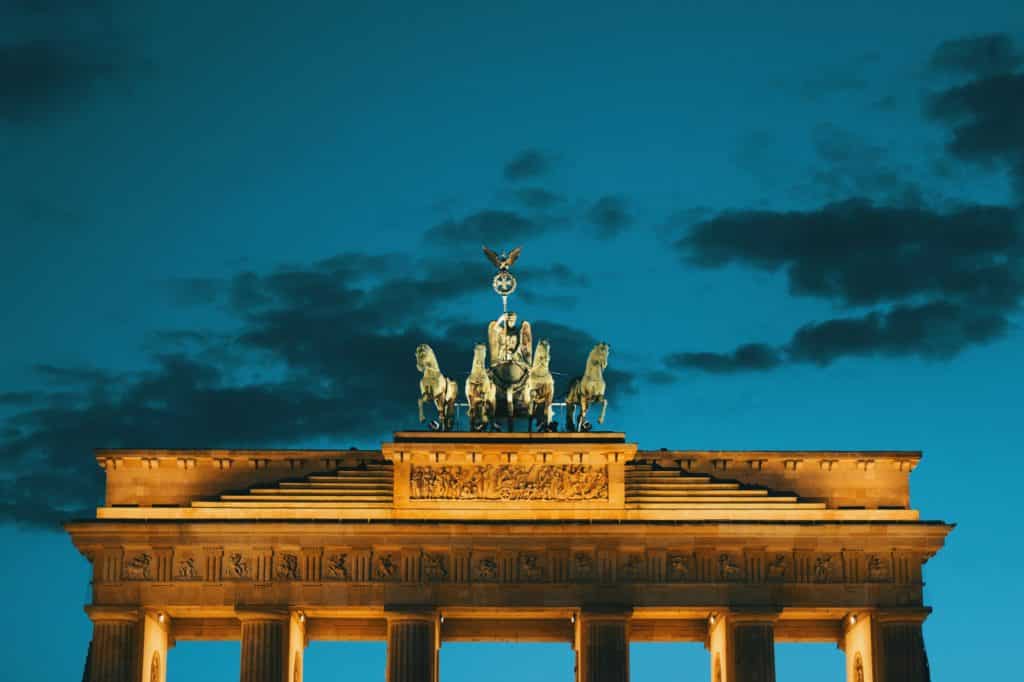 Portão de Brandemburgo em Berlim