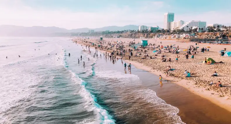 pier de santa monica na califórnia