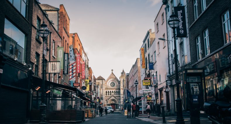 anne's street em Dublin
