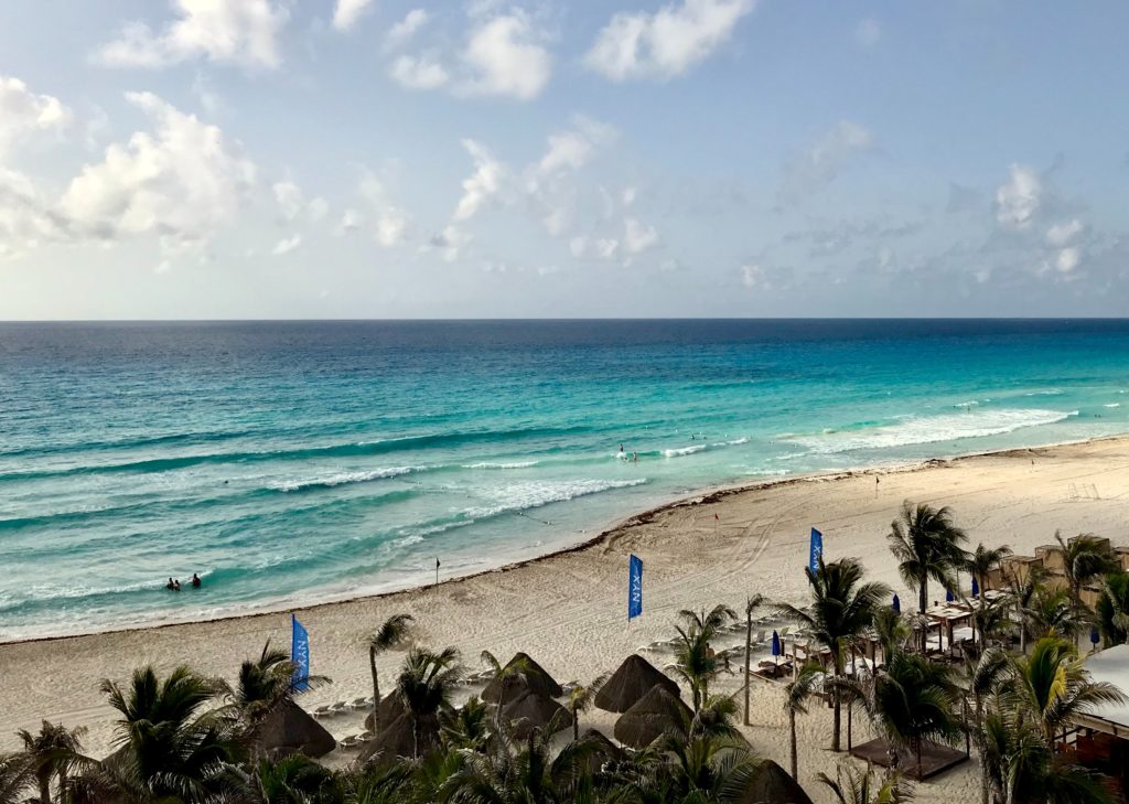 Zona hoteleira em Cancún