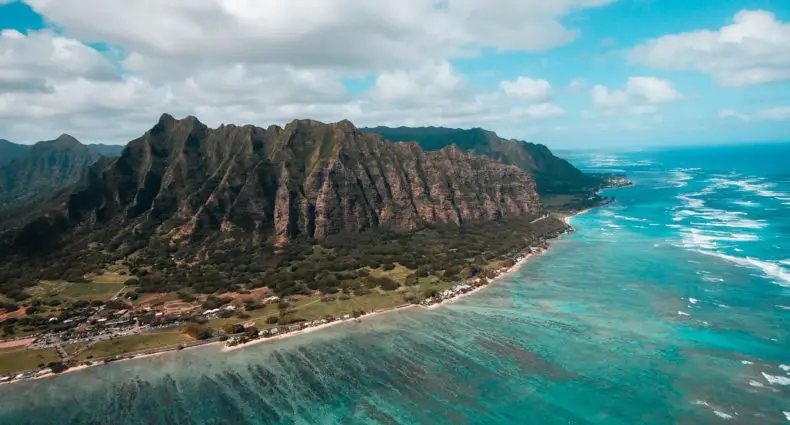 vista aerea da cidade de honolulu no havaí
