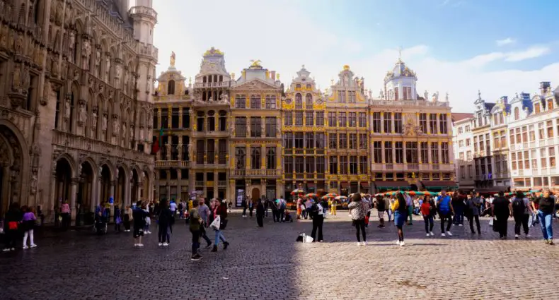 Grand Place em Bruxelas na Bélgica