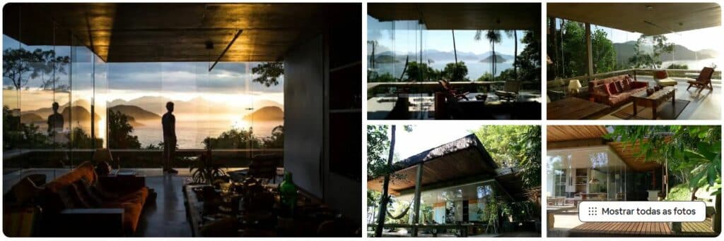Fotos do incrível Airbnb Glass house with amazing ocean view