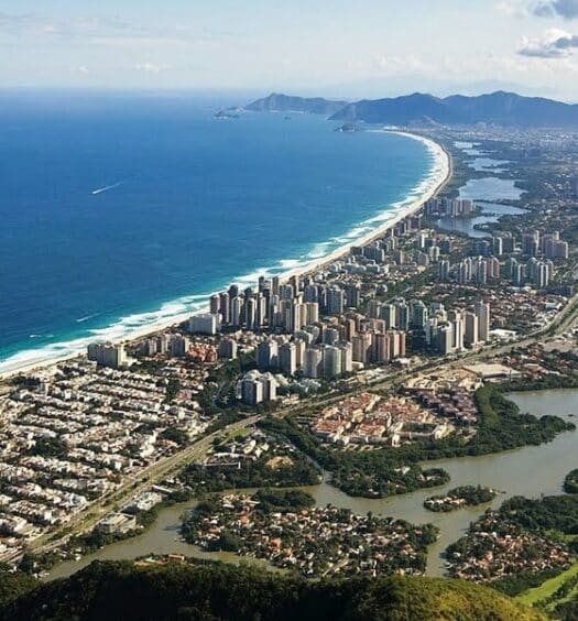 Barra da Tijuca, uma das partes do Rio de Janeiro mais repletas de bons Airbnb