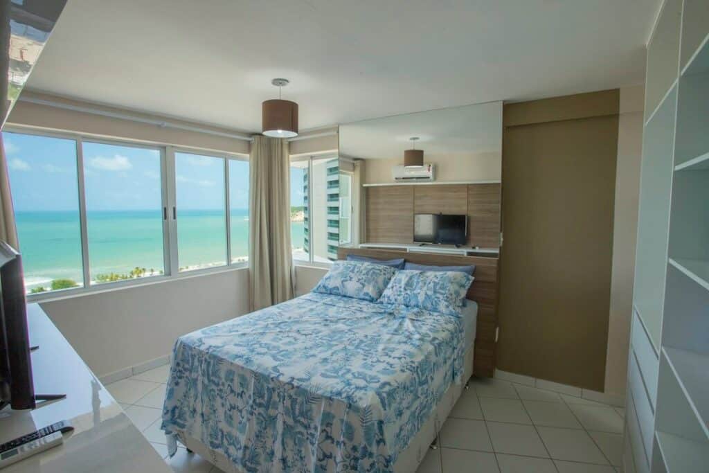 Incrível Apto airbnb com Vista p/ o Mar de Ponta Negra