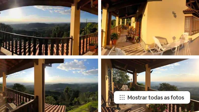Fotos de um dos Airbnb em Serra Negra