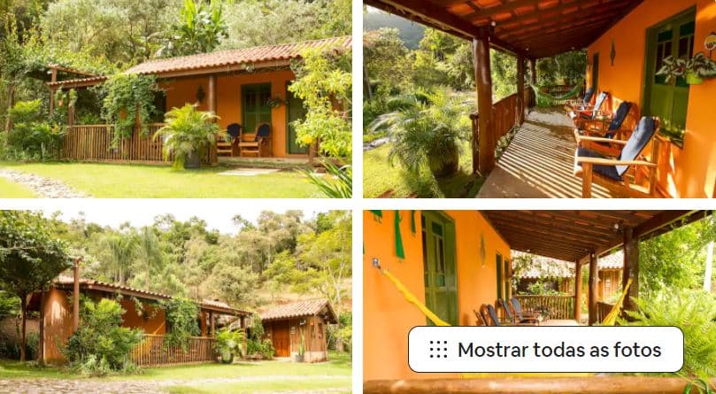 Um dos Airbnb em Cunha