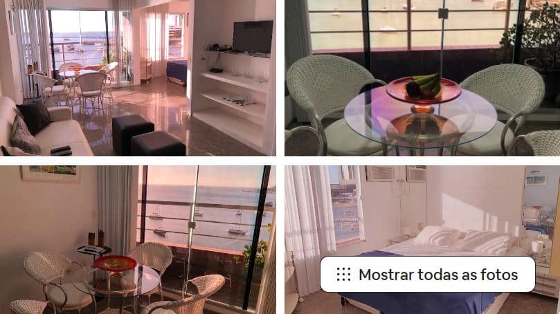 Um dos Airbnb em Fortaleza