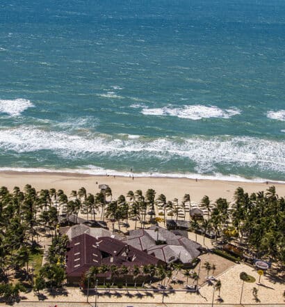 A Praia do Futuro, um dos lugares da capital cearense cheios de Airbnb em Fortaleza