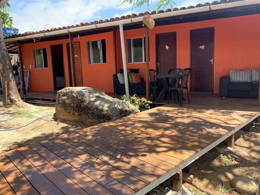 Um dos Airbnb em Fernando de Noronha
