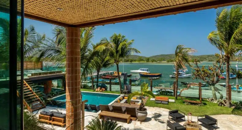 vista da Bravo Pousada Design em Cabo Frio