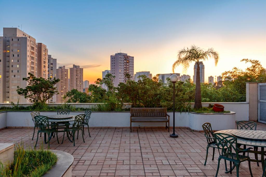 Vista de Guarulhos em um dos hotéis mais próximos do Aeroporto