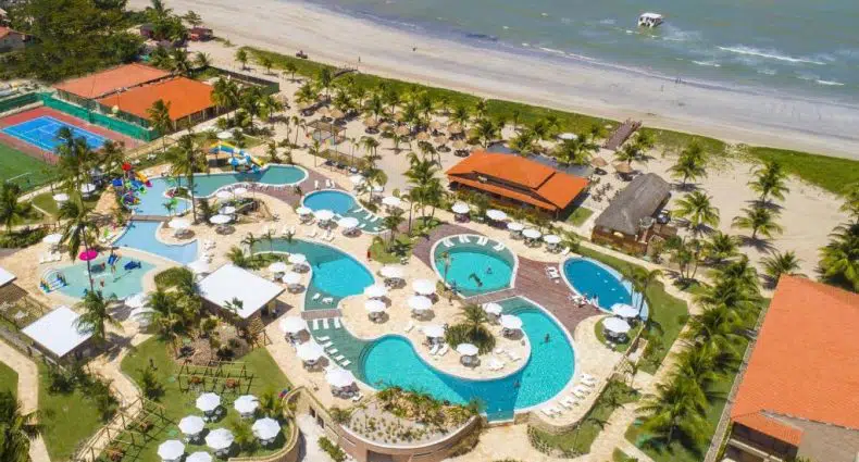 vista aerea do Salinas Maragogi Resort