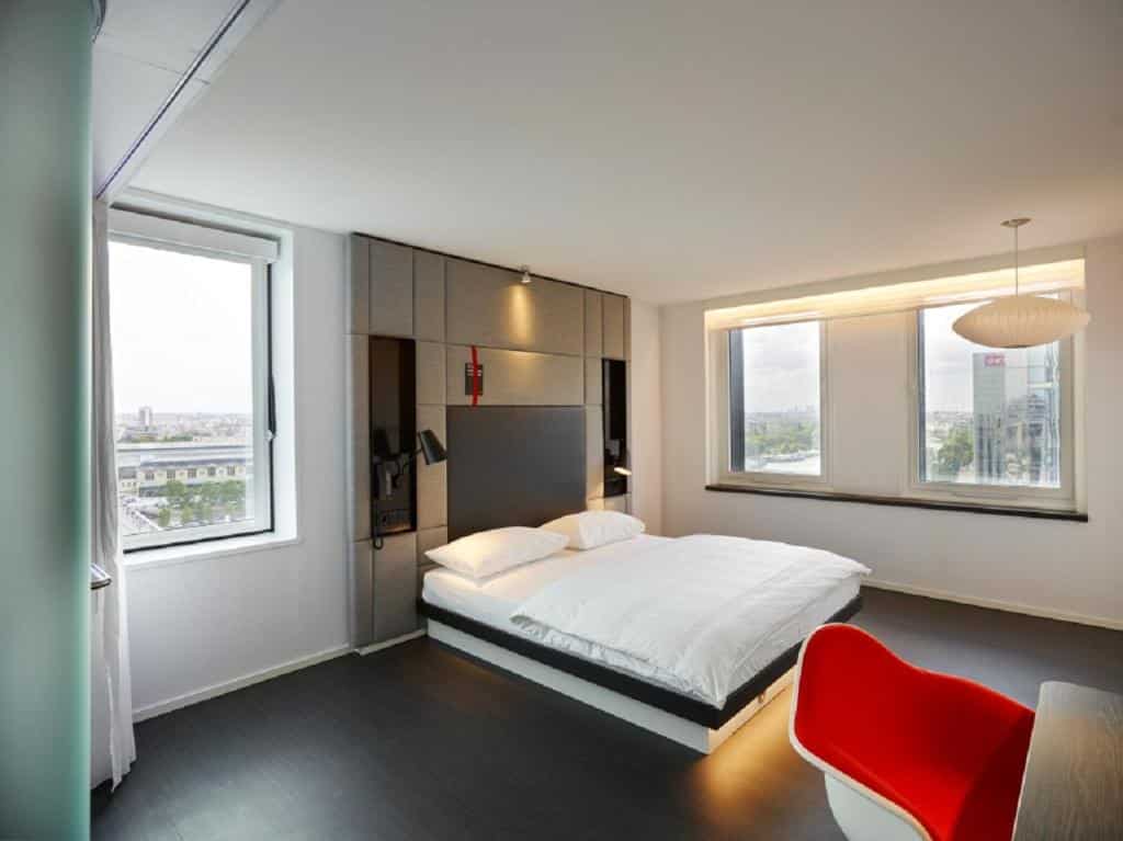 Um dos hotéis baratos em Paris