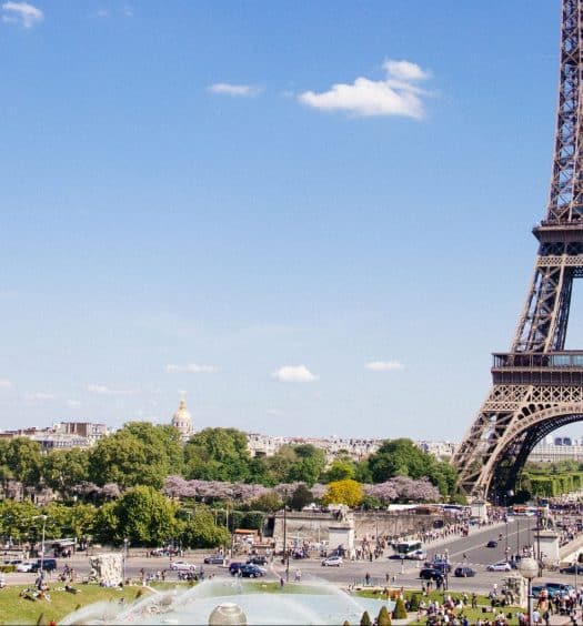 Torre Eiffel, no 7éme, ilustrando post de onde ficar em Paris