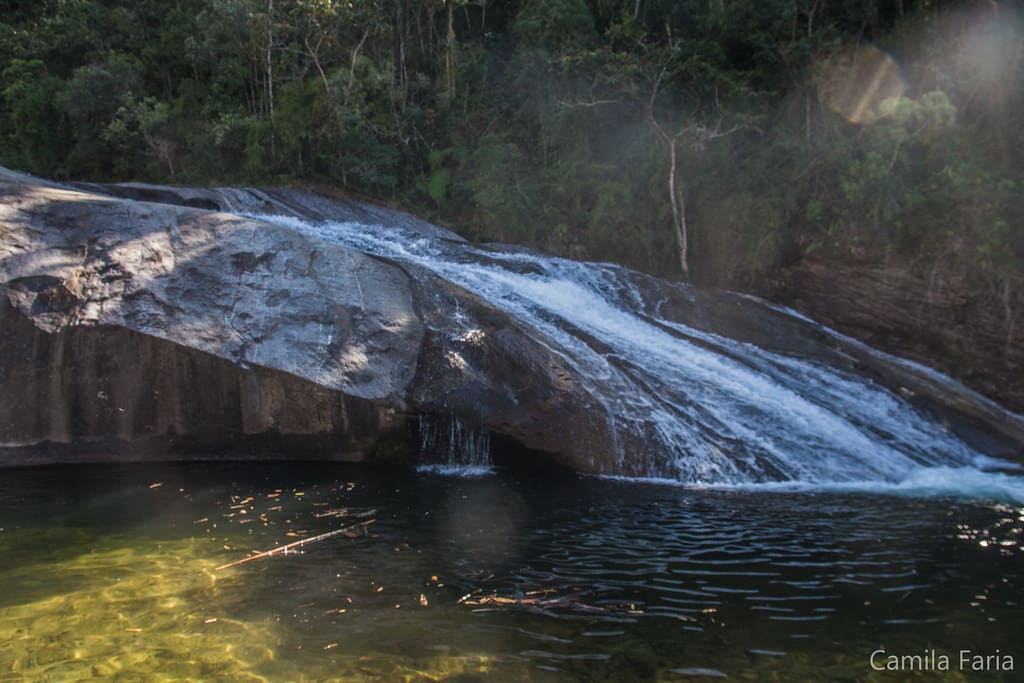 Cachoeira do Escorrega em Visconde de Mauá