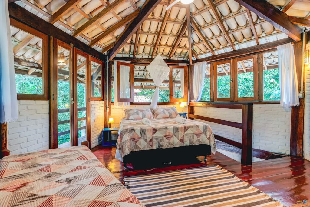 Interior da Casa Iaco do Airbnb.