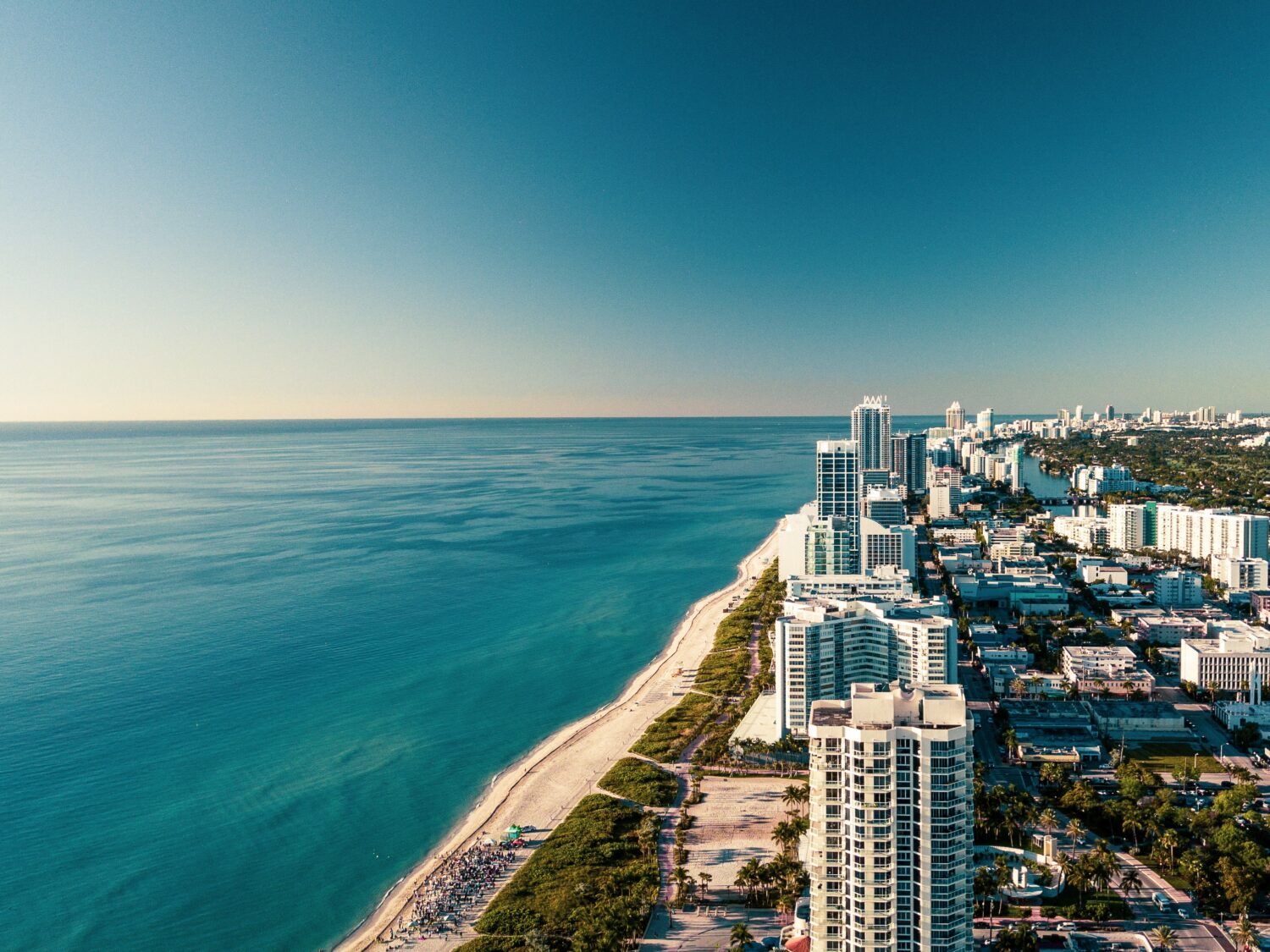 Vista da cidade de Miami.